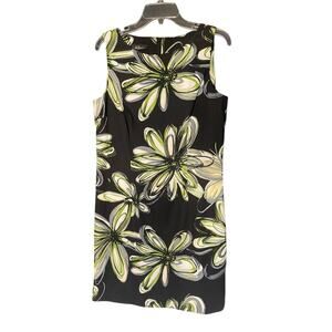 AGB Dress Sleeveless Dress with Cute Flowers Size 14